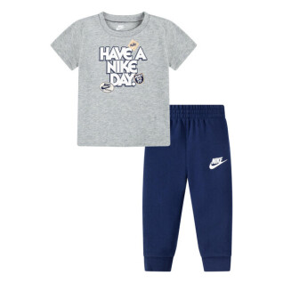 Children's t-shirt and jogging suit set Nike SOA Fleece