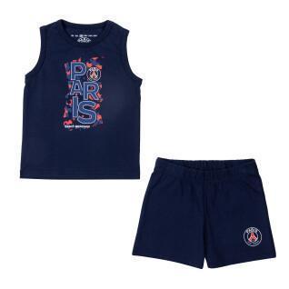 Baby tank top & shorts set PSG 2022/23