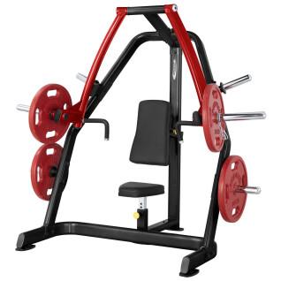 Weight lifting device chest press sitting load plate Steelflex