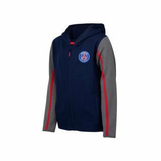 Hooded sweatshirt with zipper PSG Logo Stripes 2022/23