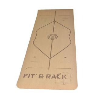 Yoga mat cork Fit & Rack
