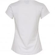 Women's T-shirt Hummel jane white grey