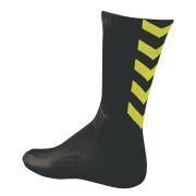 Socks Hummel hmlAUTHENTIC indoor noir/jaune fluo