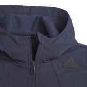 Full-zip double weave sweat jacket for kids adidas City Escape All Purpose