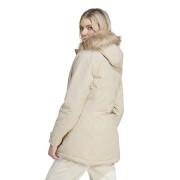 Women's fur hooded parka adidas