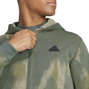 Zip-up hoodie adidas FI 3S