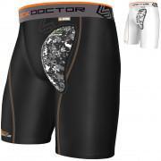 Compression shorts with soft shell Shock Doctor