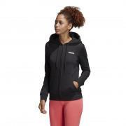 Women's hooded jacket adidas Essentials Solid