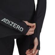 Sweatshirt woman adidas Adizero 1/2 Zip