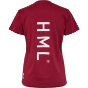Women's cotton T-shirt Hummel HmlCourt