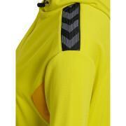 Women's polyester zip-up hooded sweatshirt Hummel Authentic