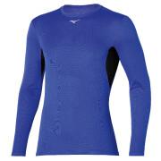 Long-sleeved round-neck jersey Mizuno Breath Thermo Mid Weight