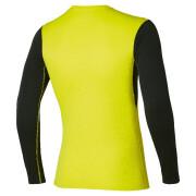 Long-sleeved round-neck jersey Mizuno Breath Thermo Mid Weight