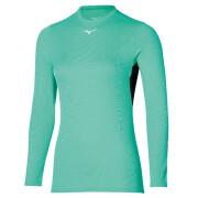 Women's long-sleeved round-neck jersey Mizuno Breath Thermo Mid Weight