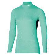 Long sleeve jersey with high neck Mizuno Breath Thermo Mid Weight