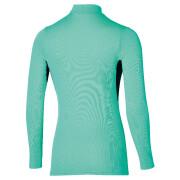 Long sleeve jersey with high neck Mizuno Breath Thermo Mid Weight