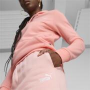 Women's high-waisted embroidered leggings Puma Essentials+ FL cl