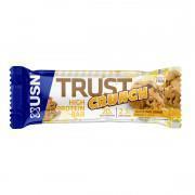 Pack of 12 trust bars USN Crunch Chocolat Blanc Cookies 60g